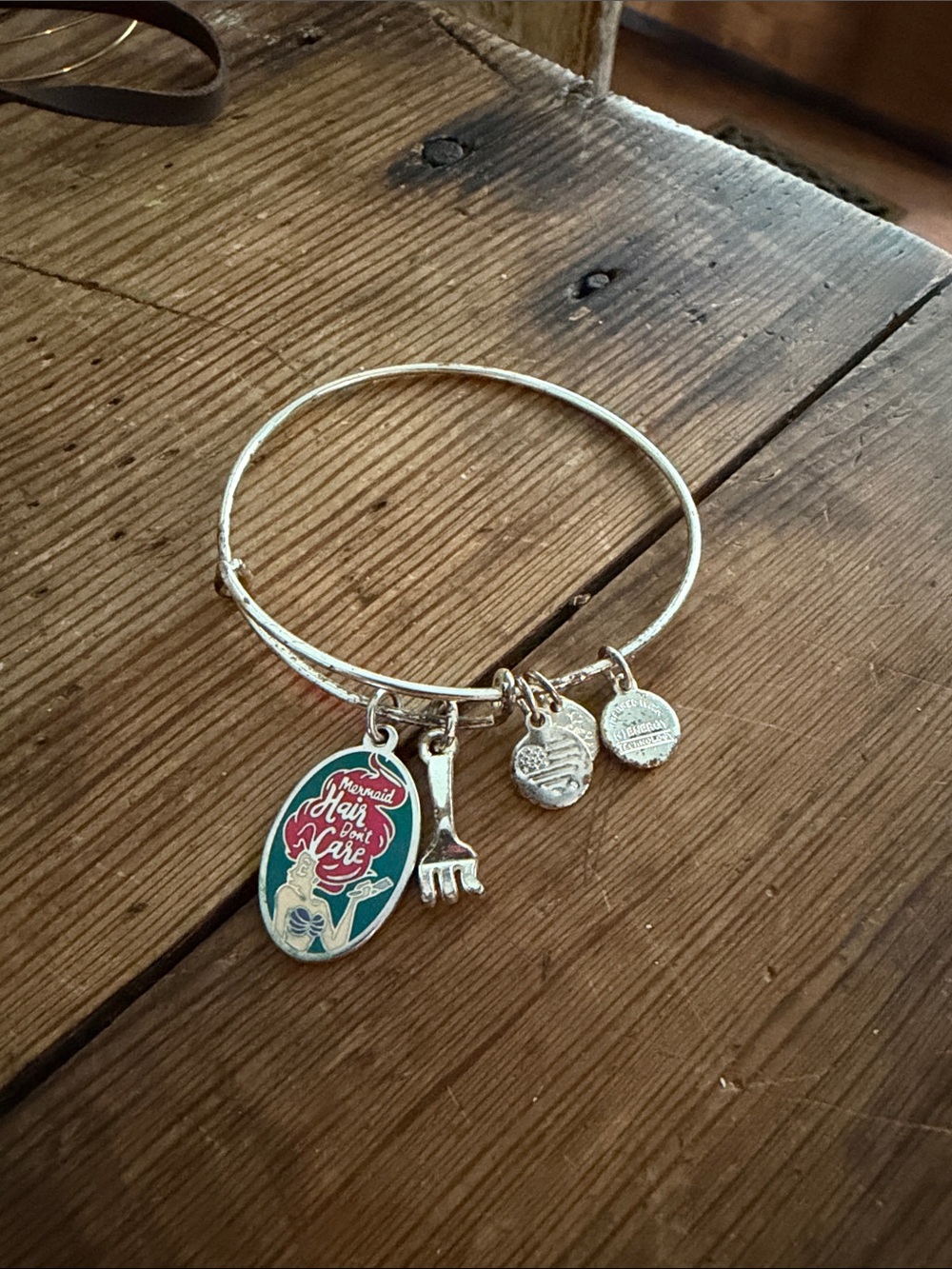 Disney Alex and ANI silver Bengal bracelet the little mermaid
